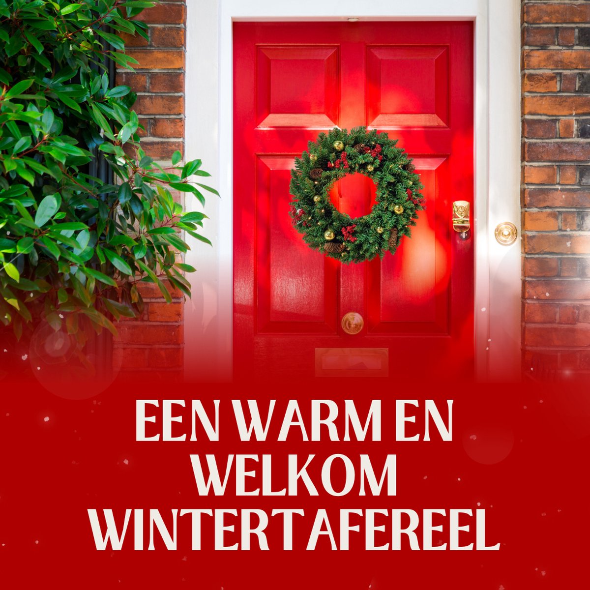 Buxibo PVC Kerstkrans met LED-verlichting, Dennenappels, Rode Bessen en Kerstballen - Met 50 lampjes op batterijbox - 180 takken - 60cm - – foto 4