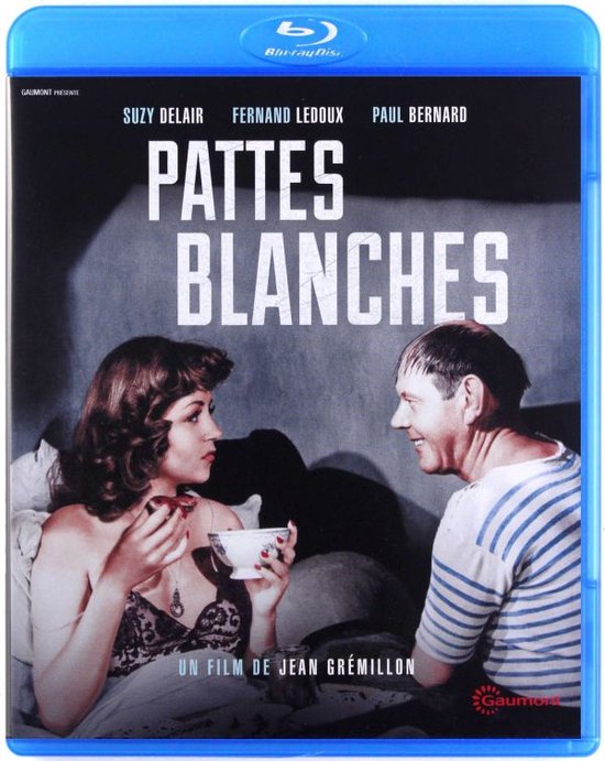 Numéro sept - blanc avec pattes noires Impression artistique