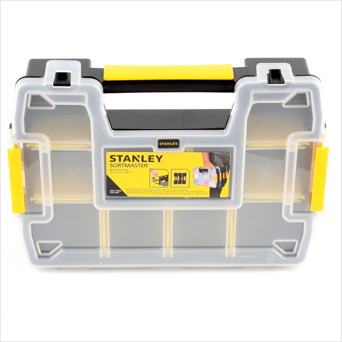 SortMaster Organiser Light Dubbelzijdig 290 x 210 x 126mm - STST1-71197 van STANLEY — cadeau in Tuin & Klussen - foto 8
