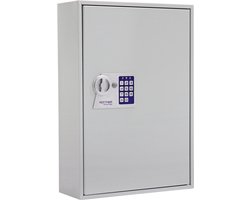 Rottner Sleutelkast S 200EL – Sleutelkluis met Elektronisch Codeslot – voor 200 Sleutels – Sleutelkast voor Kantoor en Bedrijf – 55x38x14 cm