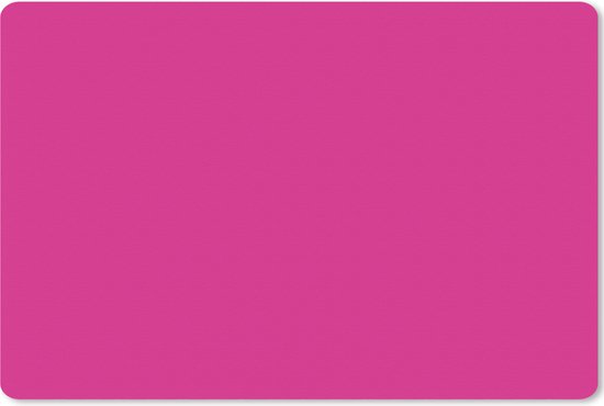 Tapis de souris xxl - Tapis de souris - Fuchsia - Uni - Tapis de souris Gaming - Grand tapis de souris - 120x80 cm - Sous-main