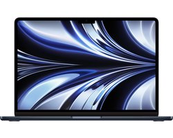 Apple MacBook Air (2022) MLY33N/A - CTO - 13.6 inch - Apple M2 - 256 GB - Middernacht