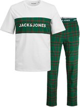 JACK&JONES ADDITIONALS JACJJ CHECKED SS TEE AND PANTS GIFTBOX T-shirt Homme - Taille L