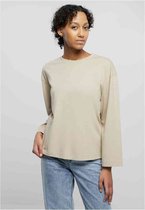 Urban Classics - Organic Oversized Longsleeve top - 3XL - Beige