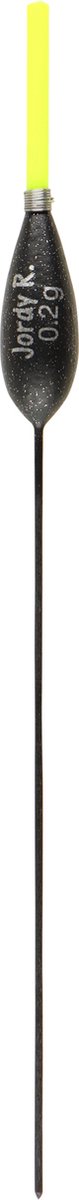 Reniers Fishing Dobber Jordy Black - Maat : Geel 0.20g