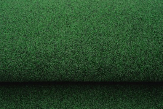 Tapiso Kunstgras Pemba Tapis de Gazon Vert 1 cm Balcon Terrasse Jardin Taille - 200x1450