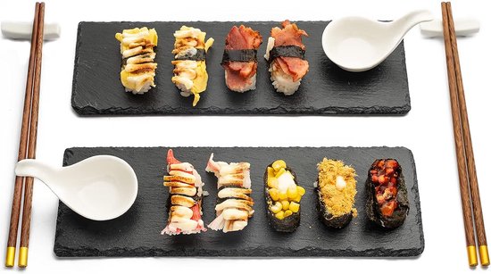 Sushi-set 30 x 10 cm, sushiservies set van 2, sushiborden, sushi-borden,  sushi-borden,... | bol.com