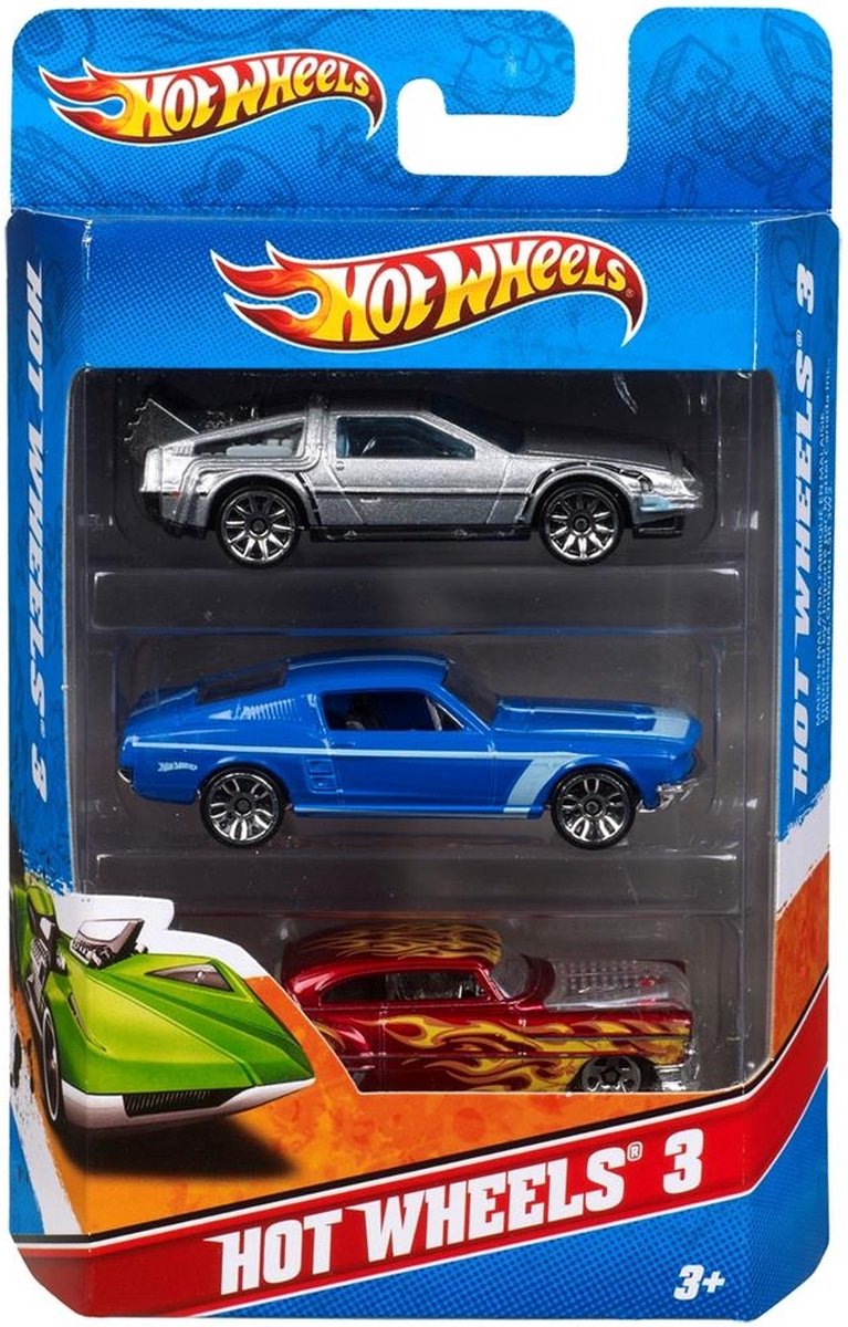 Hot Wheels Diecast 3 pak autoset — afbeelding 16