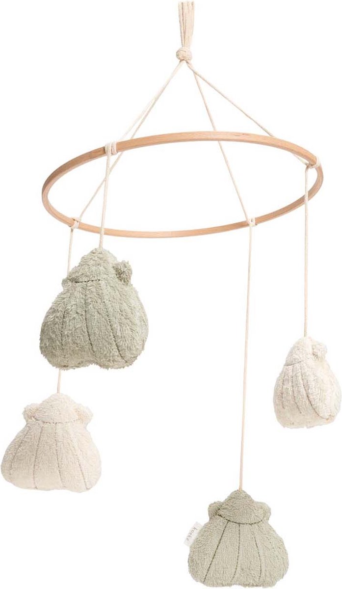 Koeka Baby Shell Mobiel– Mana Sage