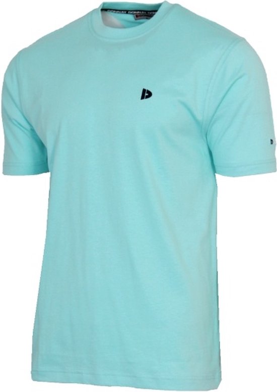 T-shirt Donnay - Chemise de sport - Homme - Taille L - Blue Aruba (542)