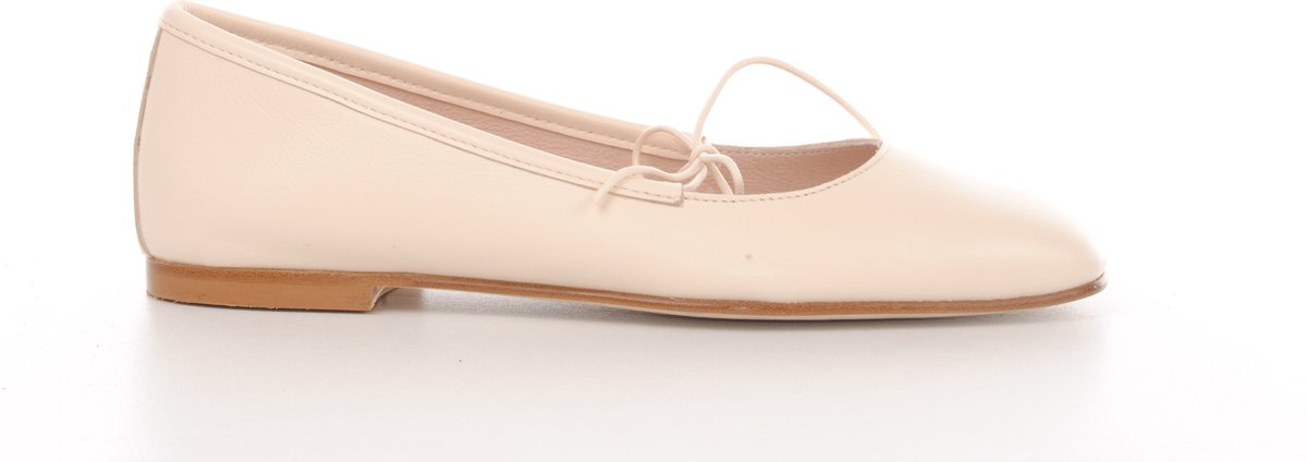 MAURY ballerine Constance beige
