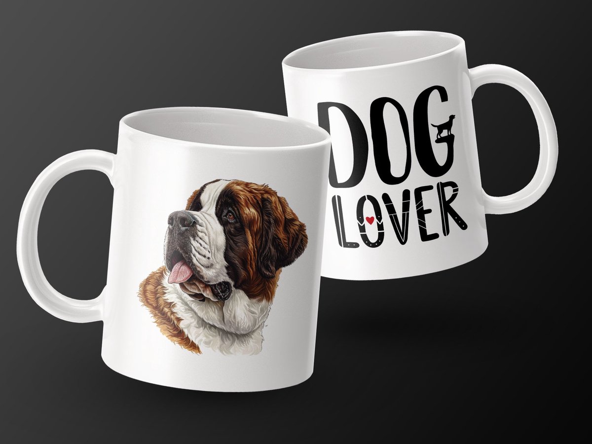 Mok Saint Bernard dog - Hond/ dog lover