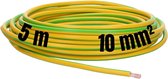 5 meter Lapp 4520005 H07V-K 10 mm² groen-geel I aardkabel I bedradingsleiding I flexibele aderleiding I PVC enkeladerig I meeraderig 10mm2 I bedrading