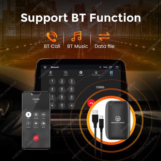 Carlinkit CarPlay AI Box - Android - Netflix & Youtube in de Auto