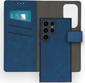 iMoshion Hoesje Geschikt voor Samsung Galaxy S24 Ultra Hoesje Met Pasjeshouder - iMoshion Uitneembare 2-in-1 Luxe Bookcase - Blauw