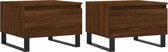 vidaXL-Salontafels-2-st-50x46x35-cm-bewerkt-hout-bruin-eikenkleur