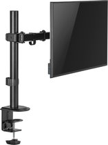 Ranqer Single Monitorbeugel - Monitorarm - 17 tot 32 inch schermen - VESA-montage - kantelbaar - zwart