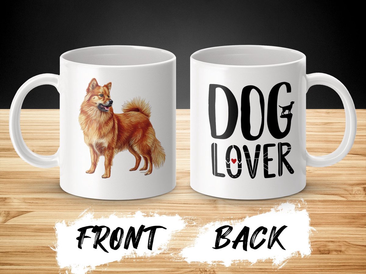Mok Finnish Spitz dog - hond / dog lover