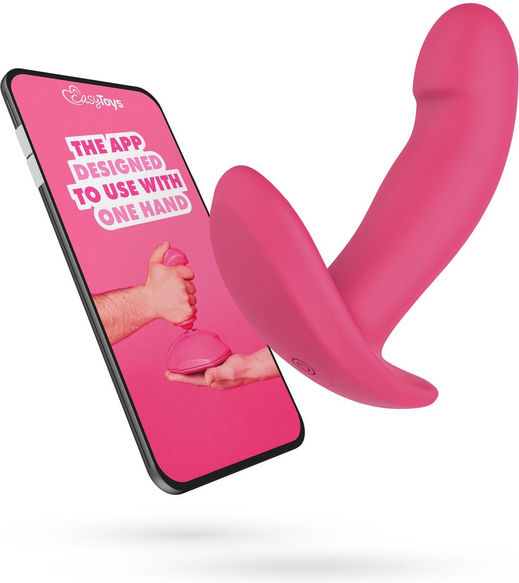 Goedkoopste EasyConnect - EasyToys - Draagbare Vibrator Ivy via App - Sex Toys voor Vrouwen - Vibrators voor Vrouwen - Sex Toys voor Mannen - Sex Toys voor Mannen - Prostaat Vibrator voor Mannen - Vibrator - Vibrator voor Koppels - Buttplugs - Roze