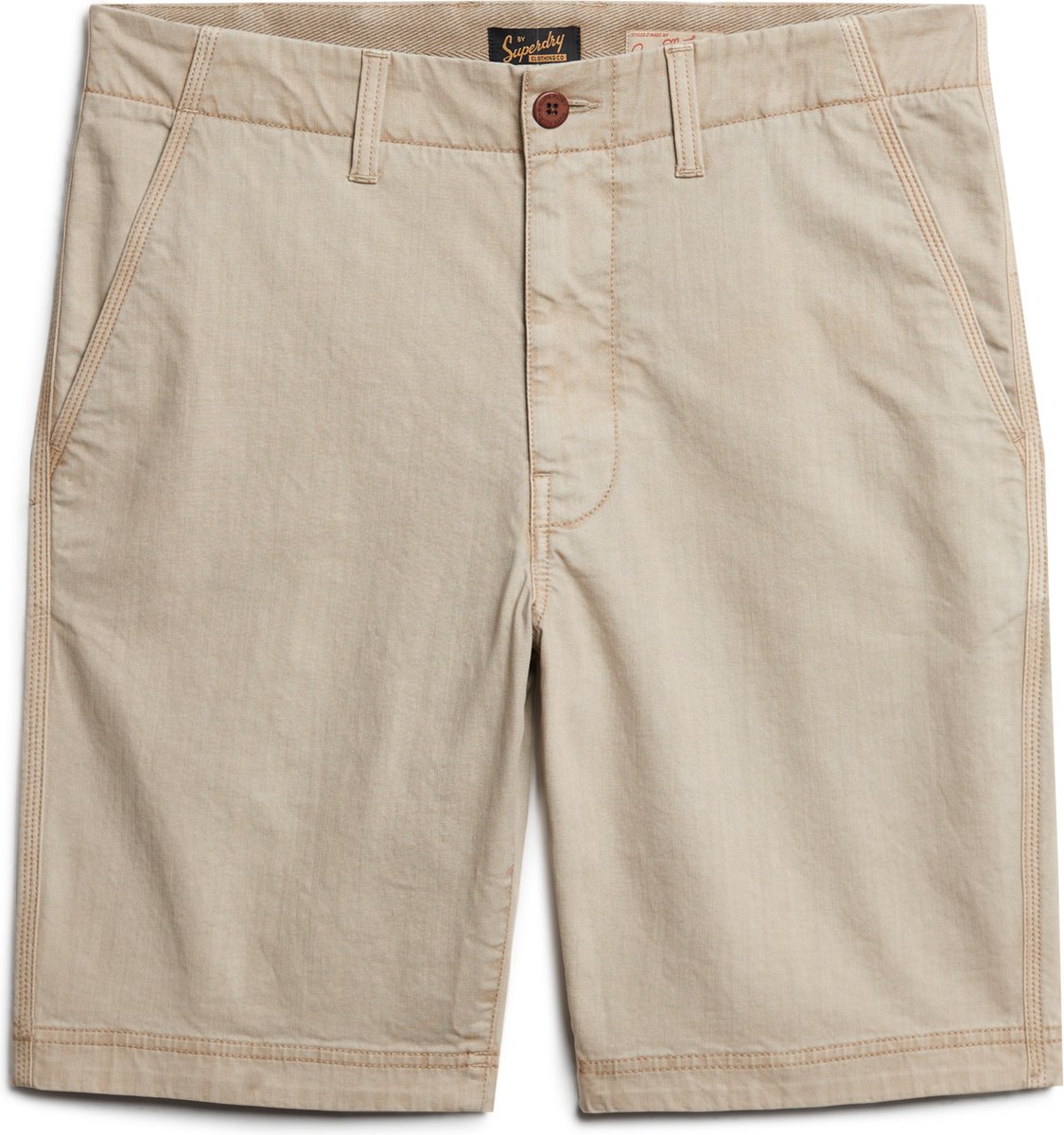 Superdry Vintage International Broek Mannen W36 Beige