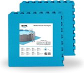 WAYS D'luxe - Voordeelpakket - Vloertegel - Blauwe zwembad tegels - 16 tegels - 50 x 50 cm - 4 m²