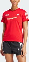 adidas Performance Berlin Half Marathon Event T-shirt - Dames - Rood- M