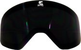 Polarshred Magnetische replacement lens Zwart - voor Skibril / Snowboardbril