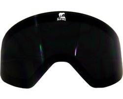 Polarshred Magnetische replacement lens Zwart - voor Skibril / Snowboardbril