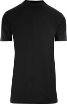 HOM Harro New T-shirt (1-pack) - O-hals - zwart - Maat: XXL