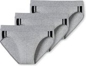 SCHIESSER 95/5 Stretch rio slips (3-pack) - grijs - Maat: M