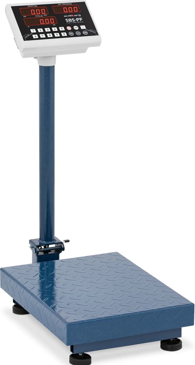 Steinberg Platformweegschaal - 100 kg / 10 g - 40 x 30 cm - inklapbaar