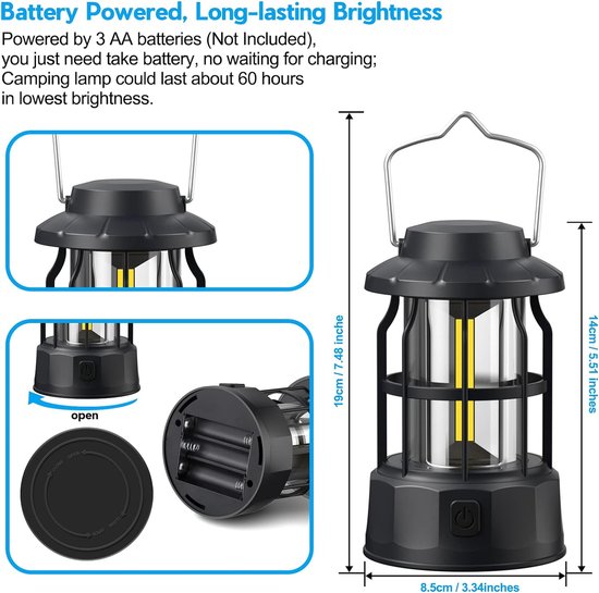 MAGIC SELECT 8X Noodlamp V16, voor Noodgevallen, voor Auto en Motorfiets. Magnetische Zaklamp voor Voertuigen. Inclusief batterij 9V 6LR61 en knipperend Geel Lampje