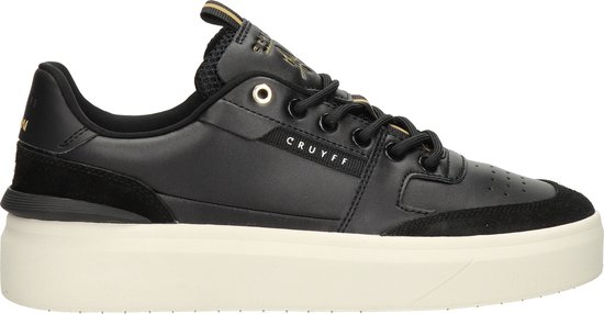 Cruyff Endorsed Tennis Lage sneakers - Leren Sneaker - Heren - Zwart - Maat 40
