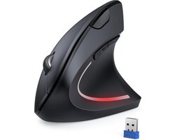 Verticale Muis - Ergonomisch Ontworpen voor Rechtshandige - Draadloos - 6 Knoppen - 2000-1200-800 Instelbaar DPI