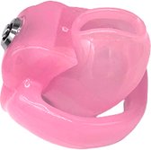 HT-V5 - Chastity cage - Penis kooi - Kuisheidsgordel - Pink/Nub