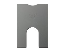 Walter Wallet Slim Gunmetal 4 Cards - Walter Pasjes houder Creditcardhouder