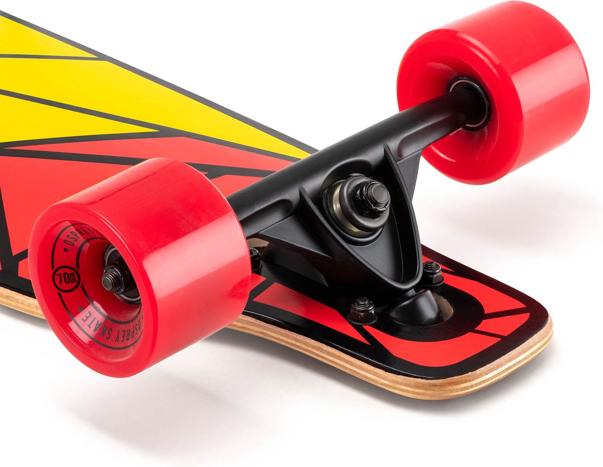 Osprey Shapes 39" Twin Tip Longboard - Drop-Through Trucks - ABEC 9 — afbeelding 3