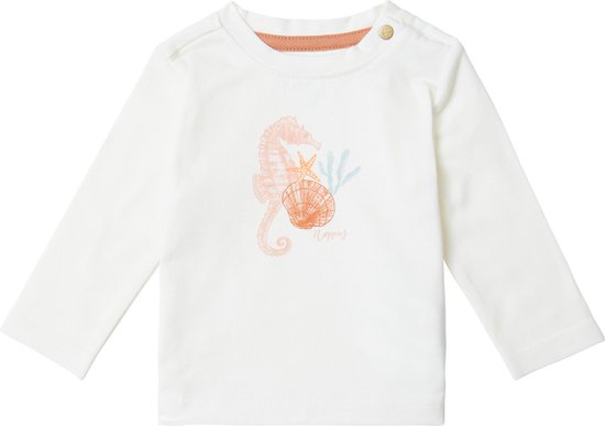 Noppies Girls Tee Caroline T-shirt à manches longues Filles - Whisper White - Taille 50