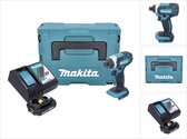 Makita DTD 152 RA1J accu slagmoersleutel 18 V 165 Nm 1/4" + 1x oplaadbare accu 2.0 Ah + lader + Makpac