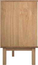 vidaXL OTTA houten ladekast - 111x42x73.5 cm - massief grenenhout - 6 lades - Commode