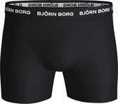 Bjorn Borg 12-pack heren boxershort - Black - XS - Zwart.