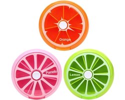 Go Go Gadget - "Roze Pillendoosje met Automatisch Draaimechanisme | Weekvoorraad aan Medicijnen | Leuk Design"