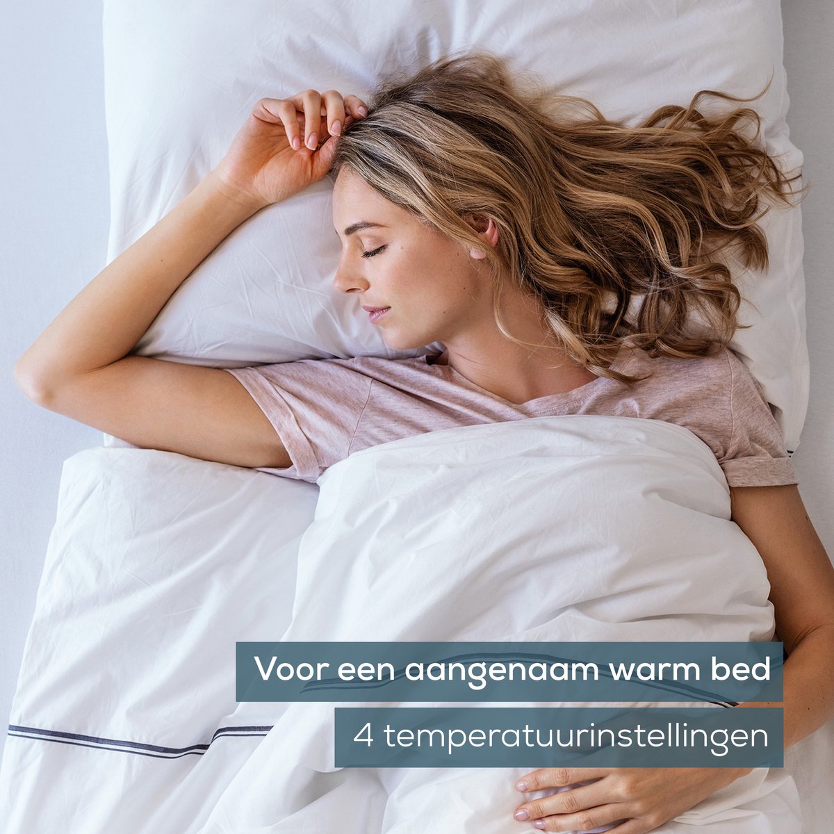 Afbeelding 3 van Beurer UB 60 Elektrische deken - Onderdeken - 150 x 80 cm - 4 Warmtestanden - Automatische uitschakeling - Fleece - Machinewasbaar - 5 Jaar garantie - Wit