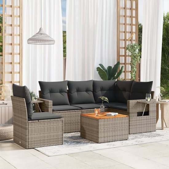 vidaXL-6-delige-Loungeset-met-kussens-poly-rattan-grijs