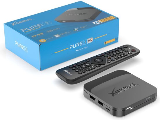 Xsarius Pure 3 4K UHD Streaming Box