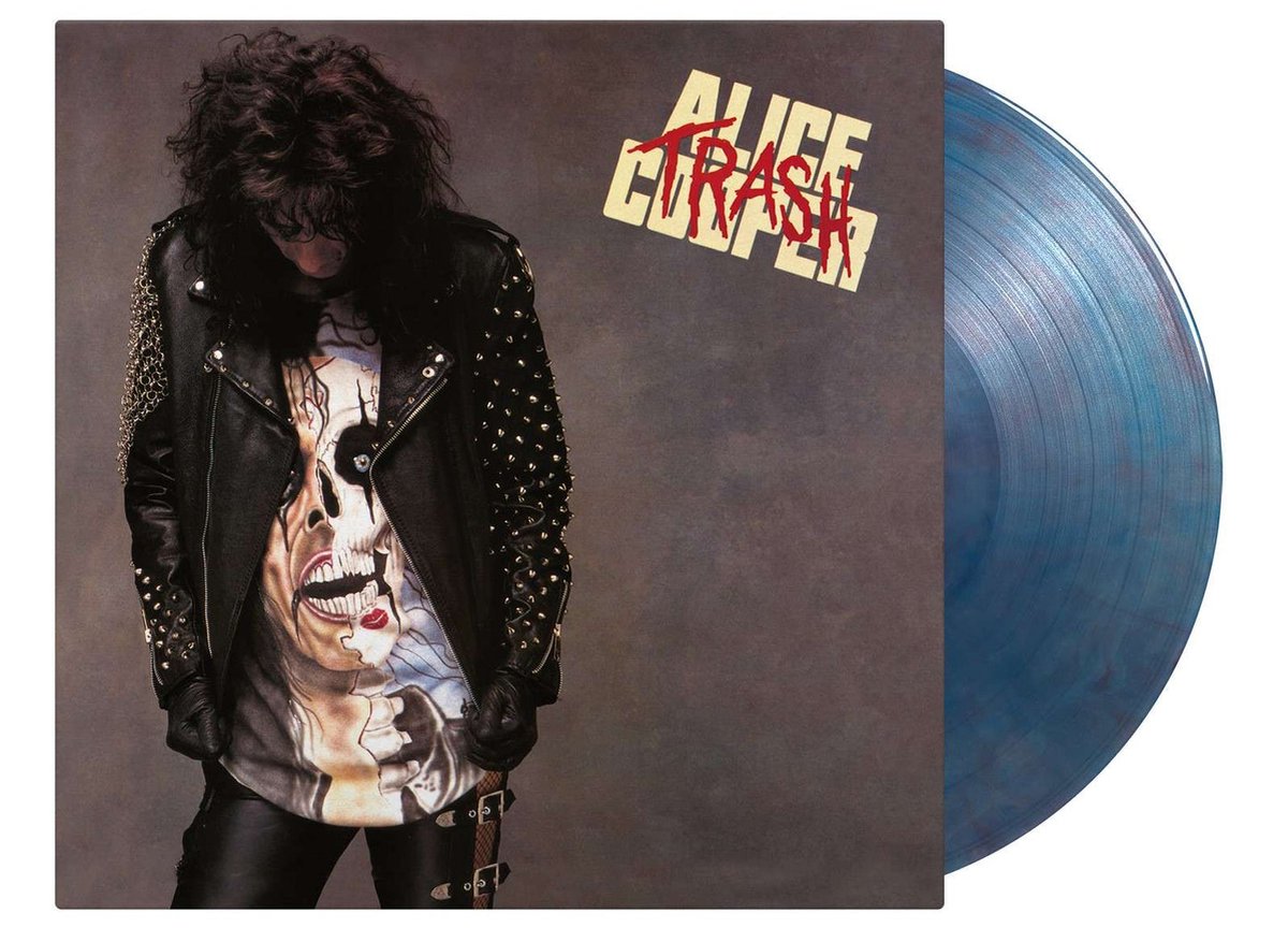 Alice Cooper - Trash (Translucent Red & Blue Marbled Vinyl) - Alice Cooper
