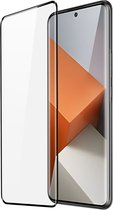Dux Ducis Full-Cover Tempered Glass - Geschikt voor Xiaomi Redmi Note 13 Pro+ 5G Screen Protector - Zwart