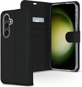 Accezz Hoesje Geschikt voor Samsung Galaxy S24 Plus Hoesje Met Pasjeshouder - Accezz Wallet Softcase Bookcase - Zwart