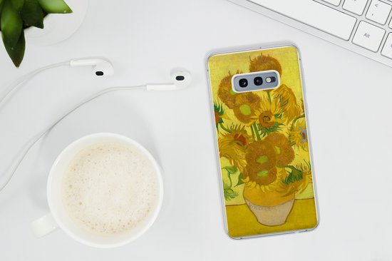 Coque Samsung Galaxy S10e - Tournesols - Vincent van Gogh - Coque de téléphone en Siliconen