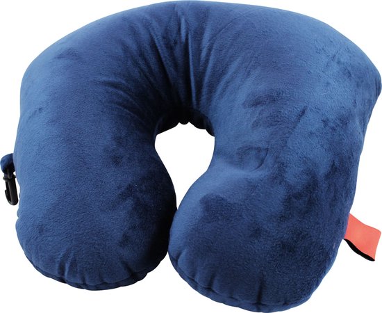 Cuddlebug Reiskussen 2-in-1 Hoofd - nekkussen - 30 cm Blauw - R pet van Cuddlebug — afbeelding 5